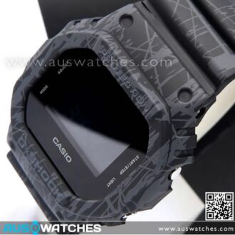 Casio G-Shock Slash Pattern Series Sport Watch DW-5600SL-1, DW5600SL