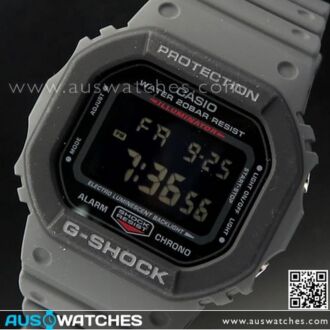 Casio G-Shock Tactical Military Gray Watch DW-5610SU-8, DW5610SU