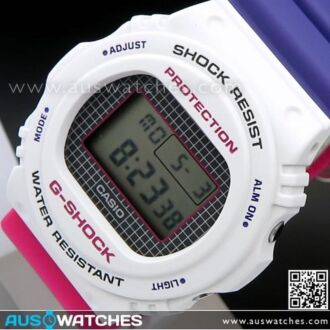 Casio G-Shock Throwback Special Colors Watch DW-5700THB-7, DW5700THB