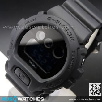 Casio G-Shock Mattle All-Black 200M Watch DW-6900BBA-1, DW6900BBA