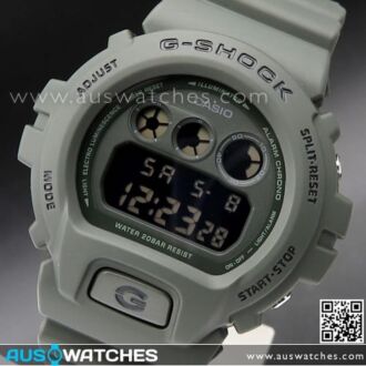 Casio G-Shock Military Green Orange Watch DW-6900LU-3, DW6900LU