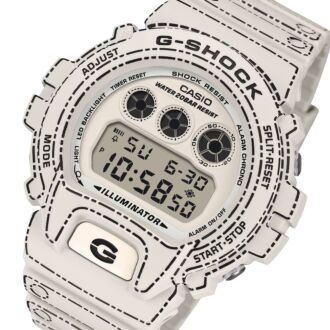 Casio G-SHOCK Origami White Limited Watch DW-6900RGM-5