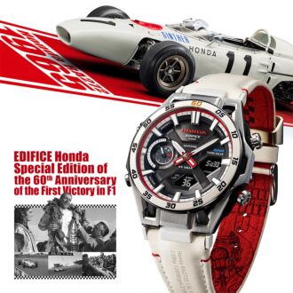 Casio Edifice x Honda 60th anniversary F1 Victory Limited Edition Watch ECB-2300HR-1A