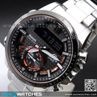 Casio Edifice Bluetooth Solar Mobile Link Watch ECB-800DB-1A, ECB800DB