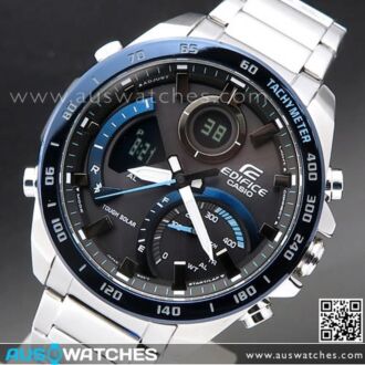 Casio Edifice Tough Solar Bluetooth Mens Watch ECB-900DB-1B, ECB900DB