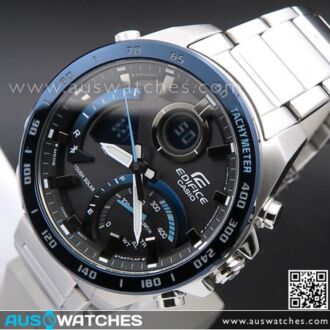 Casio Edifice Tough Solar Bluetooth Mens Watch ECB-900DB-1B, ECB900DB