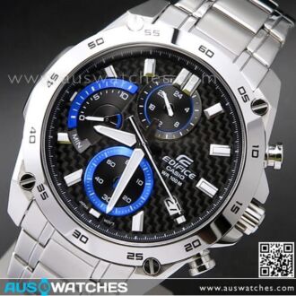 Casio Edifice Chronograph Carbon Fiber Dial Sport watch EFR-557CD-1AV, EFR557CD