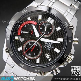 Casio Edifice Chronograph Carbon Fiber Dial Sport watch EFR-557CDB-1AV, EFR557CDB