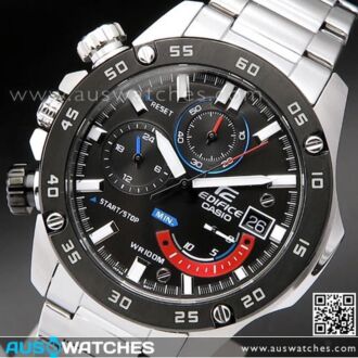 Casio Edifice Chronograph Retrograde Dial Stopwatch Watch EFR-558DB-1AV, EFR558DB