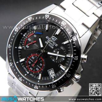 Casio Edifice Chronograph Stopwatch 100M Sport Watch EFV-540D-1AV, EFV540D
