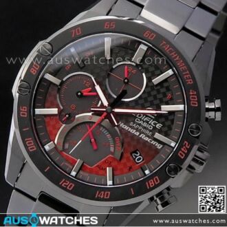 Casio EDIFICE X Honda Racing Super-Slim Bluetooth Ltd Watch EQB-1000HR-1A