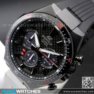 Casio Edifice Carbon Fiber Solar Chronograph Watch EQS-800CPB-1AV, EQS800CPB