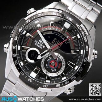 Casio Edifice Thermometer Super Illuminator Sport Watch ERA-600D-1AV, ERA600D