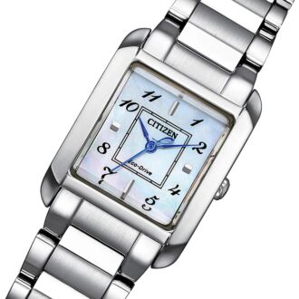 Citizen L Eco-Drive Mother of Pearl Dial Ladies Watch EW5600-87D