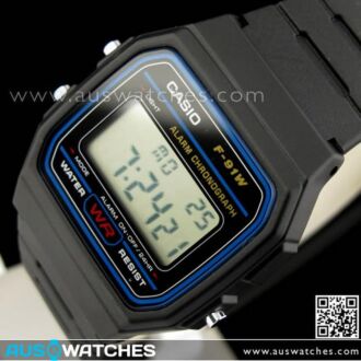 Casio Digital Water Resistant Classic Unisex Watch F-91W-1, F91W