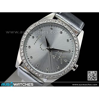 French Connection Stone Set Silver Ladies Watch FC1012S