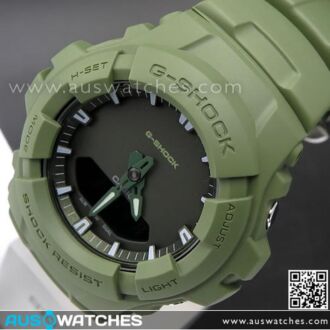 Casio G-Shock Modestly Clean Analog Digital 200M Sport Watch G-100CU-3A, G100CU