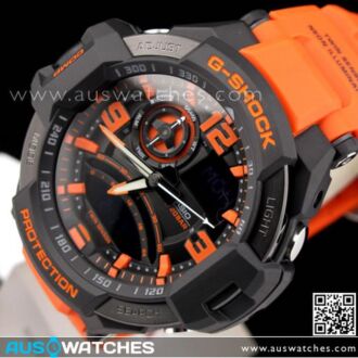 Casio G-Shock Gravity Defier Compass Thermometer Watch GA-1000-4A, GA1000