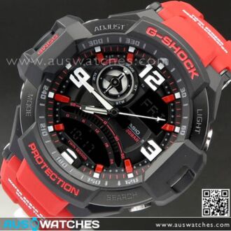 Casio G-Shock Gravity Defier Compass Thermometer Watch GA-1000-4B, GA1000