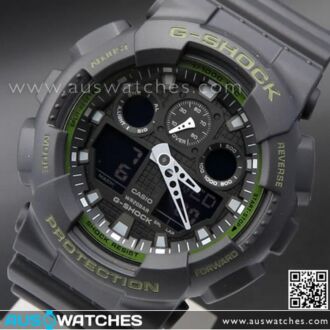 Casio G-Shock Bi-Color Analog Digital 200M Sport Watch GA-100L-1A, GA100L