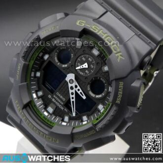 Casio G-Shock Bi-Color Analog Digital 200M Sport Watch GA-100L-1A, GA100L