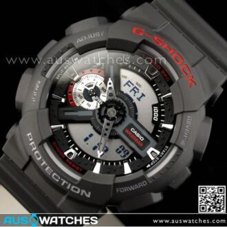 Casio G-Shock Black Analog Digital Display Watch GA-110-1A, GA110