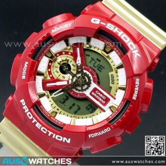Casio G-Shock Ironman World time 200M Sport Watch GA-110CS-4A, GA110CS