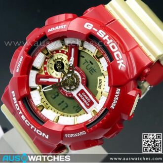 Casio G-Shock Ironman World time 200M Sport Watch GA-110CS-4A, GA110CS