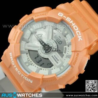 Casio G-Shock Pale Color Analog Digital Display Watch GA-110SG-4A, GA110SG