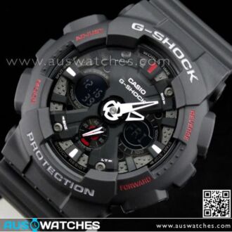 Casio G-Shock Black Analog Digital Watch GA-120-1A GA120