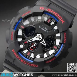 Casio G-Shock Tricolor Analog Digital Limited Sport Watch GA-120TR-1A, GA120TR