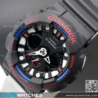 Casio G-Shock Tricolor Analog Digital Limited Sport Watch GA-120TR-1A, GA120TR