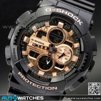 Casio G-Shock Analog Digital Rose Gold Watch GA-140GB-1A2, GA140GB