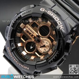 Casio G-Shock Analog Digital Rose Gold Watch GA-140GB-1A2, GA140GB
