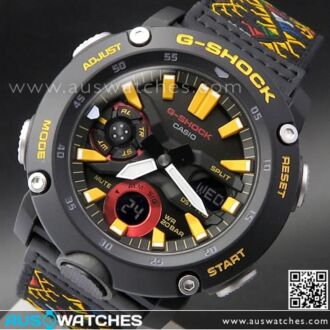 Casio G-Shock Bhutan Textile Limited Watch Set GA-2000BT-1A, GA2000BT