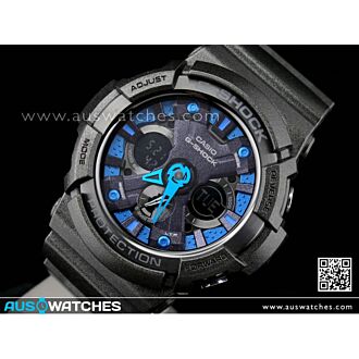 Casio G-Shock Analog Digital Semi-Glossy World Time Watch GA-200SH-2A, GA200SH