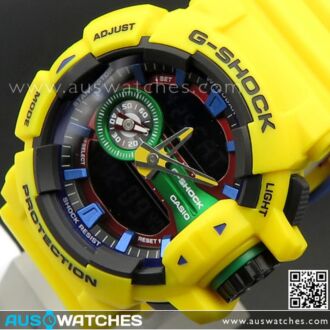 Casio G-Shock 200M Analog Digital Sport Watch GA-400-9A, GA400