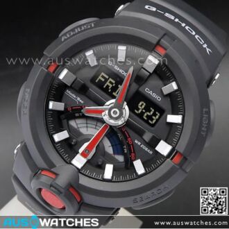 Casio G-Shock Analog Digital Dual Coil Motor 200M Sport Watch GA-500-1A4, GA500