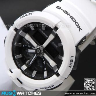 Casio G-Shock Analog Digital Dual Coil Motor 200M Sport Watch GA-500-7A, GA500