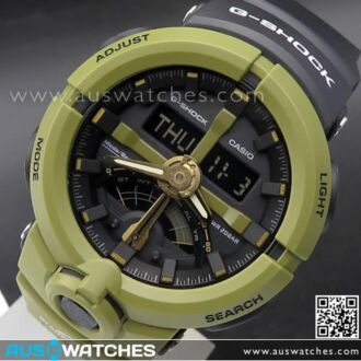 Casio G-Shock Analog Digital Dual Coil Motor 200M Sport Watch GA-500P-3A, GA500P