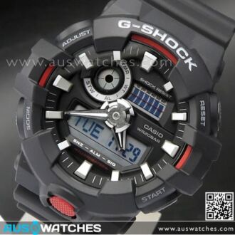 Casio G-Shock Analog Digital 200M Super illuminator Sport Watch GA-700-1A, GA700