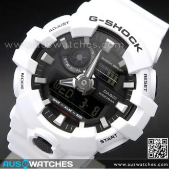 Casio G-Shock Analog Digital 200M Super illuminator Sport Watch GA-700-7A, GA700