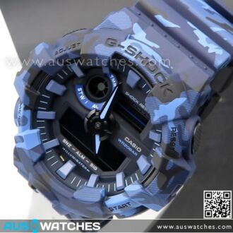 Casio G-Shock Analog Digital Super illuminator Camouflage Watch GA-700CM-2A, GA700CM