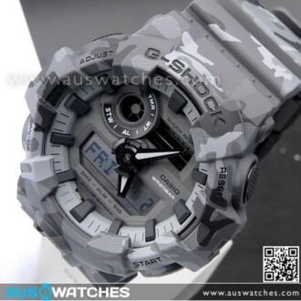 Casio G-Shock Analog Digital Super illuminator Camouflage Watch GA-700CM-2A, GA700CM