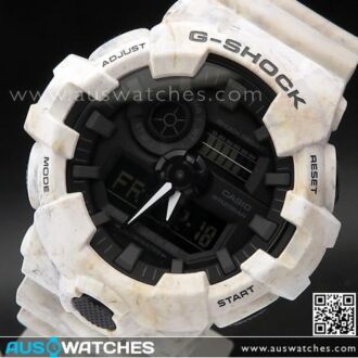 Casio G-Shock Utility Wavy Marble Analog-Digital Watch GA-700WM-5A, GA700WM