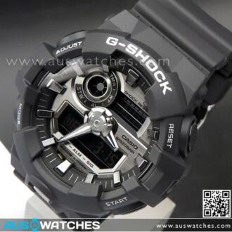 Casio G-Shock Analog Digital 200M Super illuminator Sport Watch GA-710-1A, GA700
