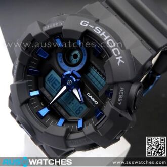 Casio G-Shock Analog Digital 200M Super illuminator Sport Watch GA-710B-1A2, GA710B