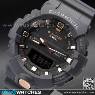 Casio G-Shock Mid-Size Analog Digital 200M Super illuminator Watch GA-810B-1A4, GA810B