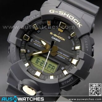 Casio G-Shock Mid-Size Analog Digital 200M Super illuminator Watch GA-810B-1A9, GA810B