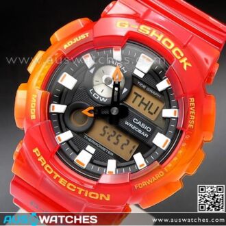 Casio G-Shock G-LIDE Moon Tide Graph Temperature Sport Watch GAX-100MSA-4A, GAX100MSA
